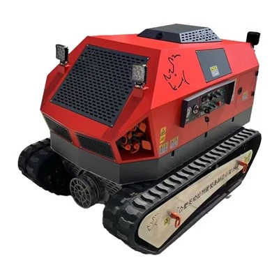 Robot de drenaj pe șenile